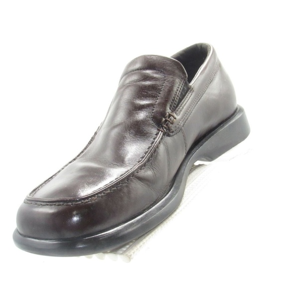 Ecco 050168 Size 10 M Brown Leather Loafer B6 A17 main image 7